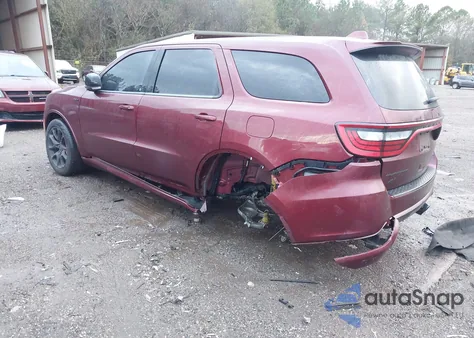 2021 Dodge Durango Srt 392 Awd z USA, uszkodzony, nr VIN 1C4SDJGJ6MC746345